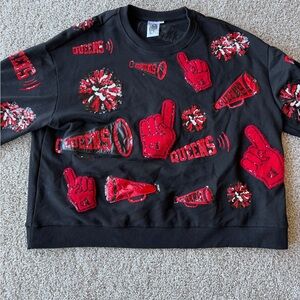 Queen of Sparkles Pullover Sweatshirt